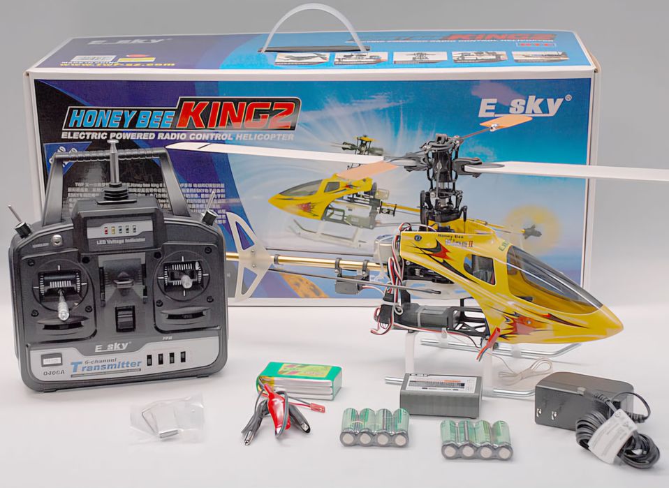 Helicóptero honey bee king 2
