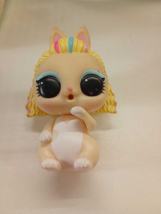 Кукла-зайчик LOL Fluffy Pets в стиле 80-х (BB Pet Doll)