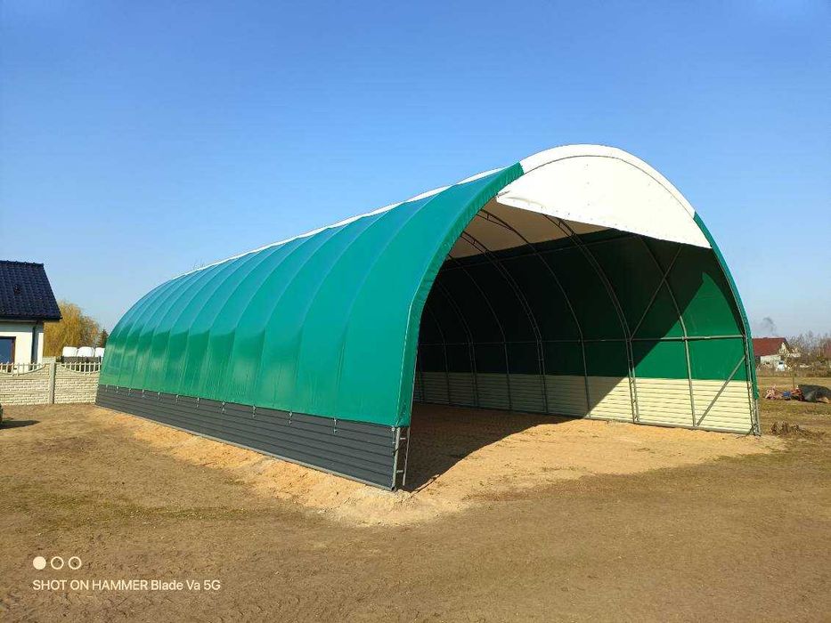 Plandeki na hale łukowe I namioty