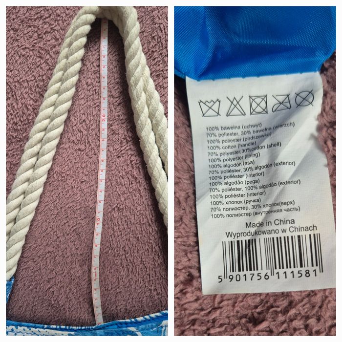 Torba letnia plażowa shoperka