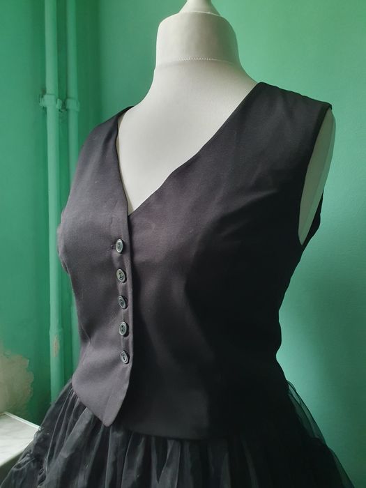 Kamizelka garniturowa Mephisto Skydance corpgoth dark academia