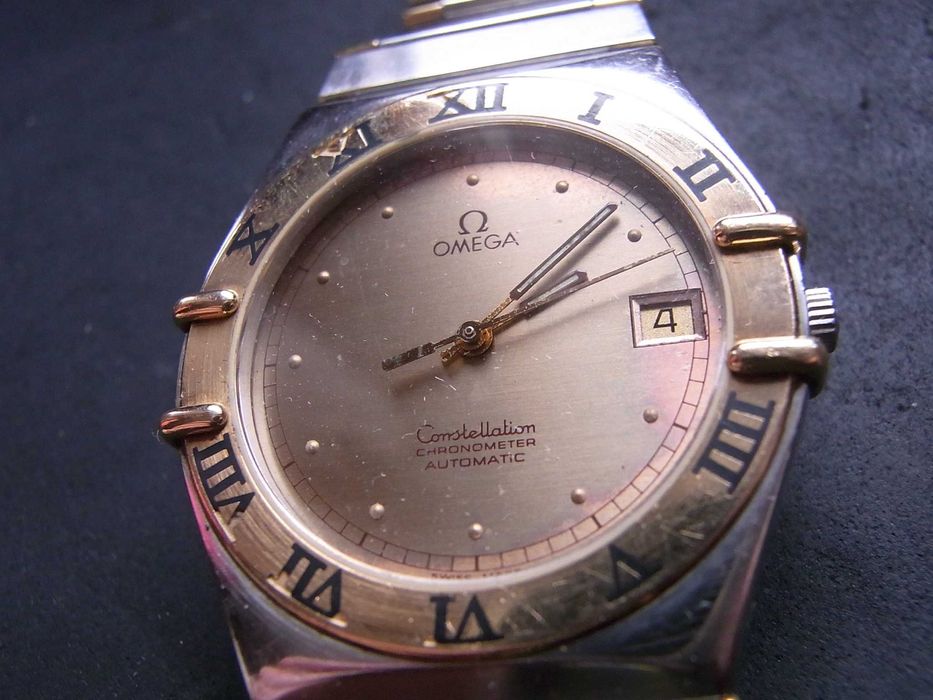 OMEGA Constellation - Manhattan Chronometer kal.1111 Stal-zloto.TOP !