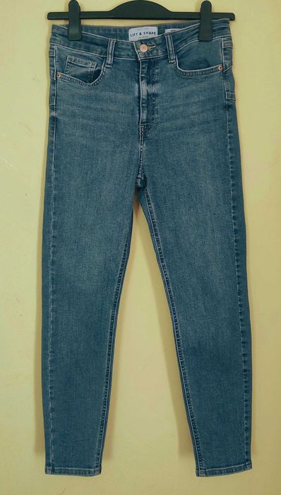 Spodnie jeansowe damskie New Look Lift & Shape, M/38, skinny