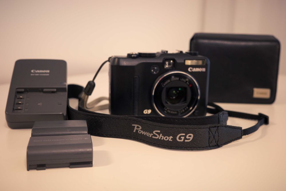 Canon PowerShot G9 - sprawny