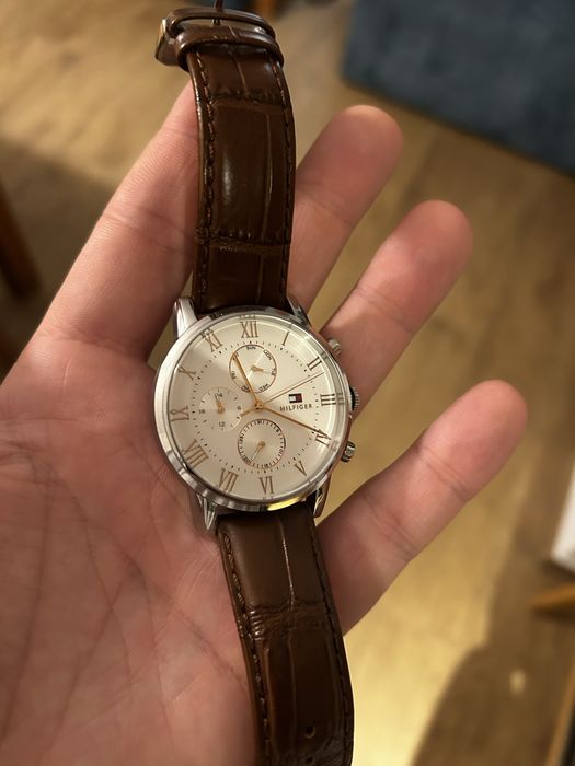 Zegarek Tommy Hilfiger + box, pieczęć jubilera, zestaw. Nowa bateria