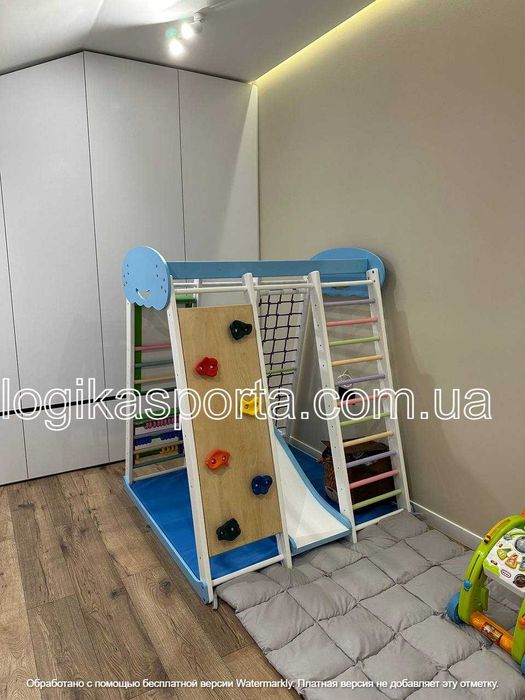 Игровая площадка, Детский спортивный комплекс, Качели, Горка,