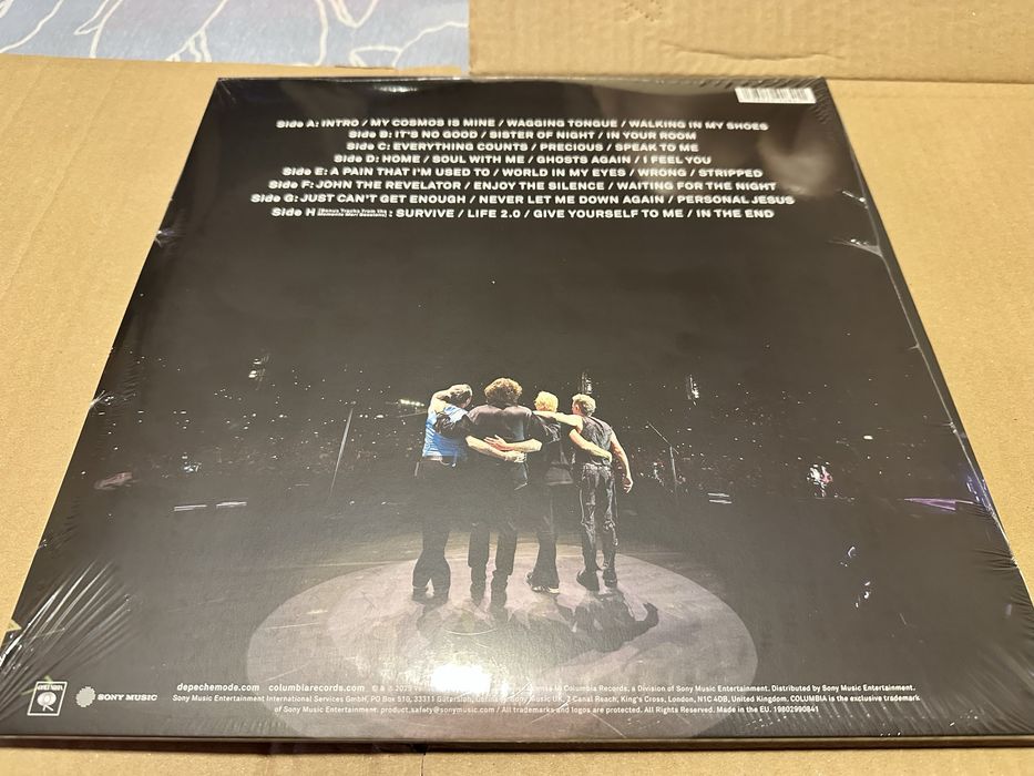 Depeche Mode Mexico Vinyl x4 Black Edition