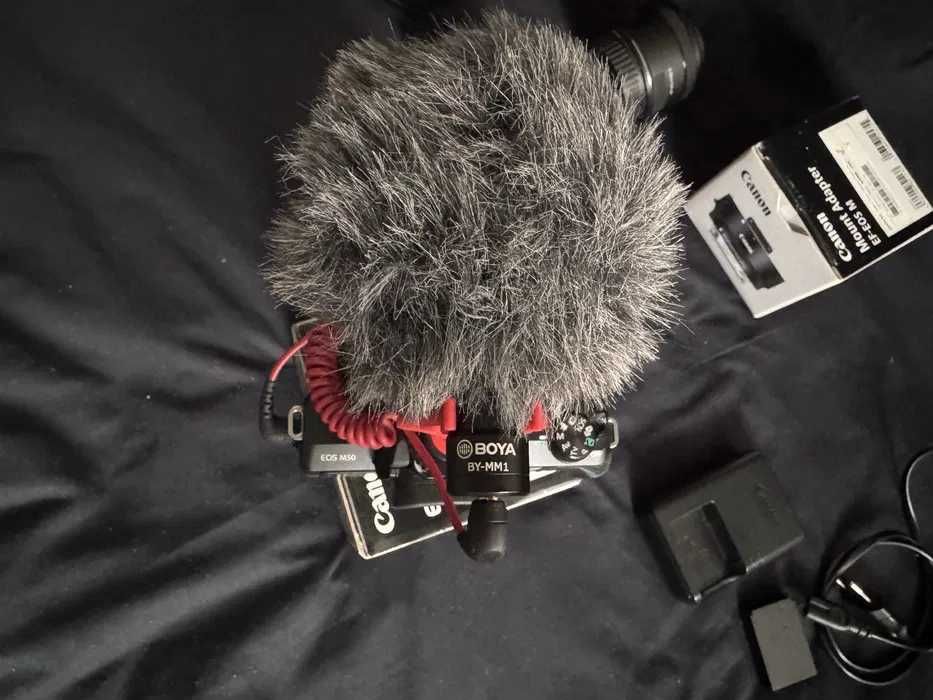 Canon EOS M50 - 2 obiektywy