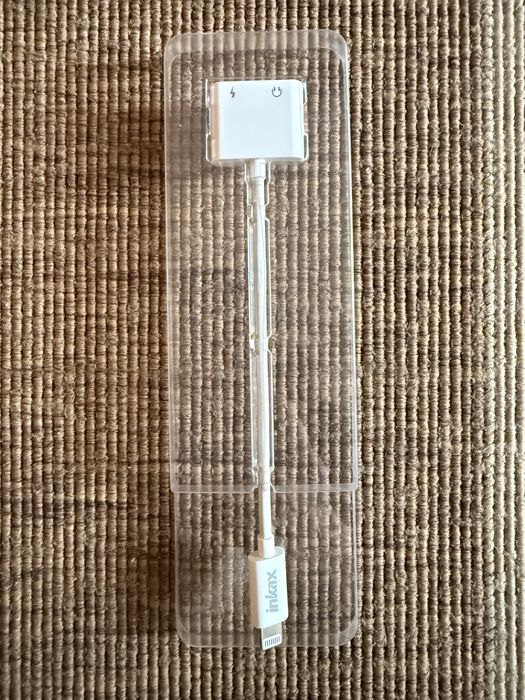 Adaptador lightning para 2x lightning