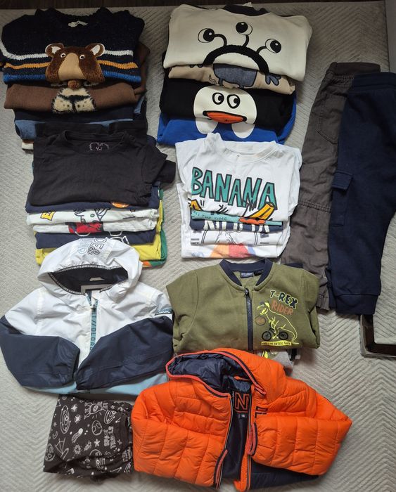 Zestaw ubrań dla chlopca 110 H&M