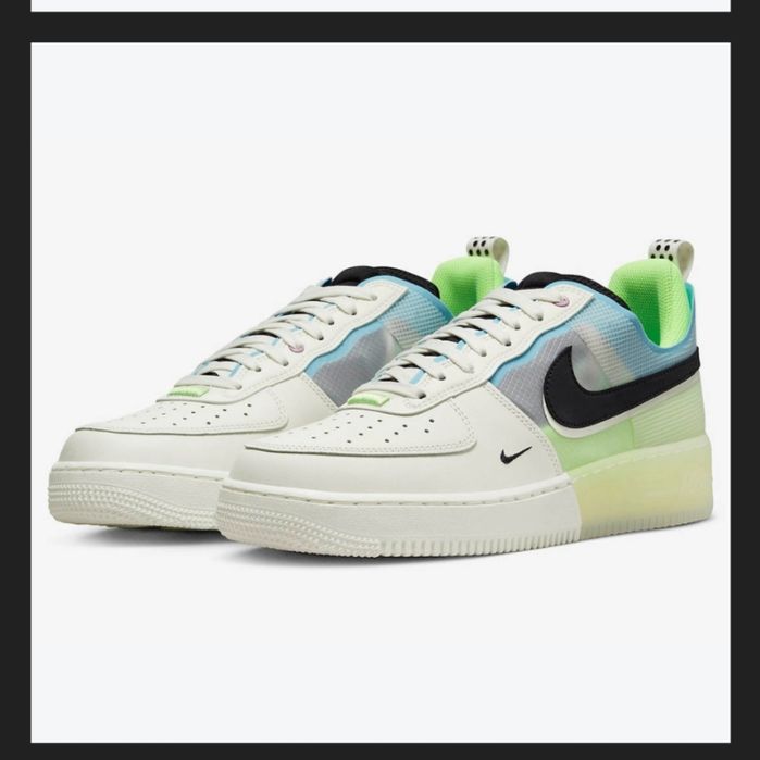 Мужские кроссовки nike air force 1 react dm0573-101