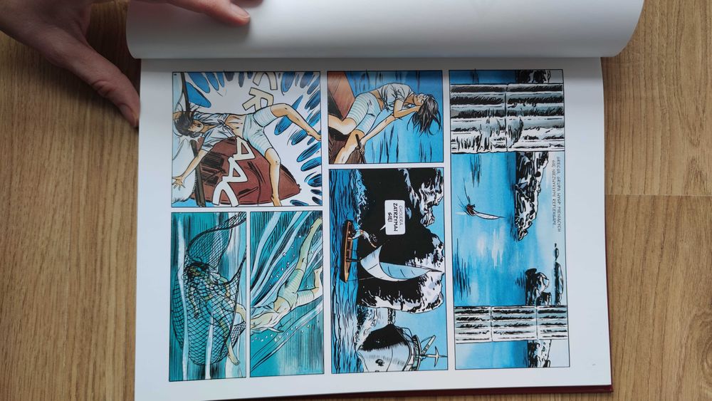 Unikat Epoxy komiks Jean van Hamme