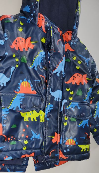 Przeciwdeszczowa kurtka typu parka na 12- 18 miesięcy