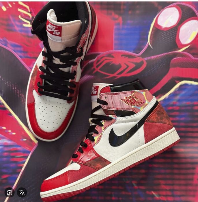 Кроссовки Nike AirJordan Spider-Man,p.43 Оригинал