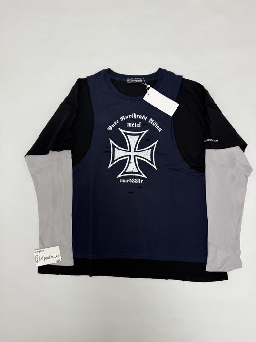 лонгслив Grailz Project g/r cross M L vetements balenciaga