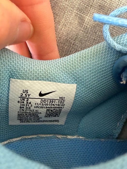 Кросівки nike SB dunk low blue