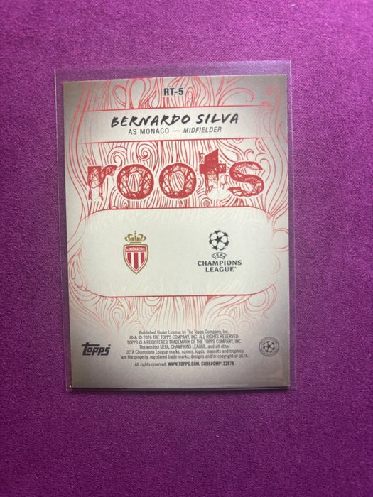 Bernardo silva roots card Topps 2026