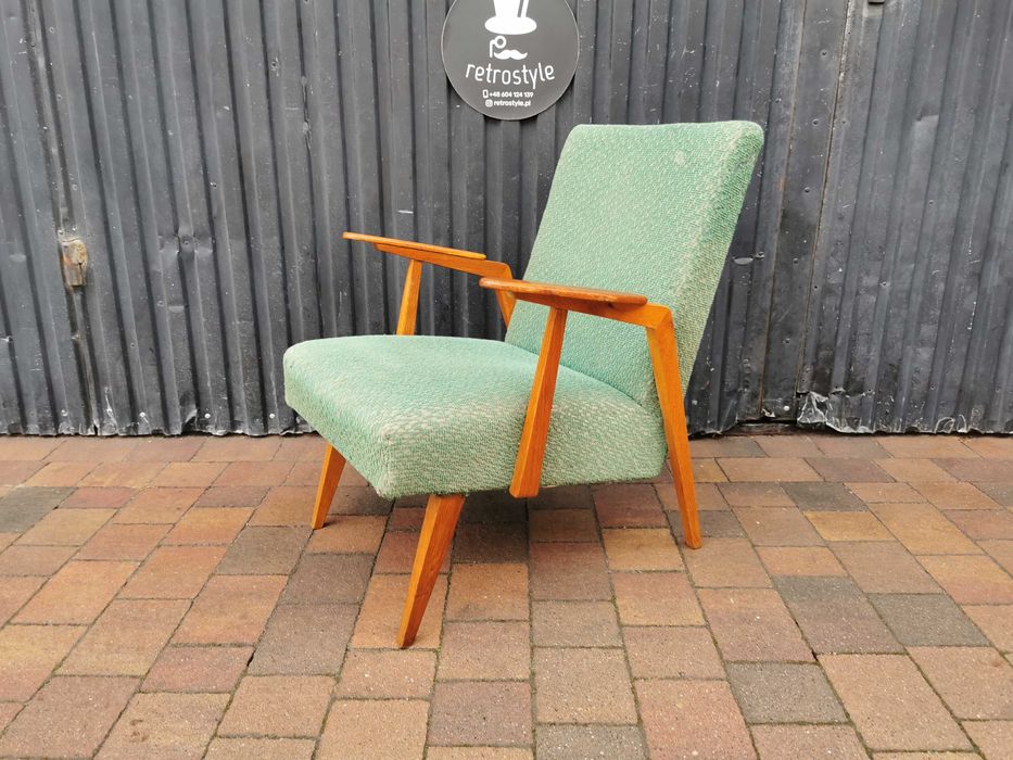 Fotel JITONA Czechosłowacja '60, PRL design, Vintage, RETRO