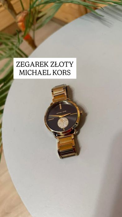 Zegarek zloty Michael Kors