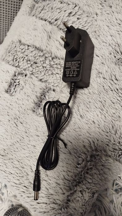 Karaoke + 2 mikrofony, profesjonalny zestaw bezprzewodowy