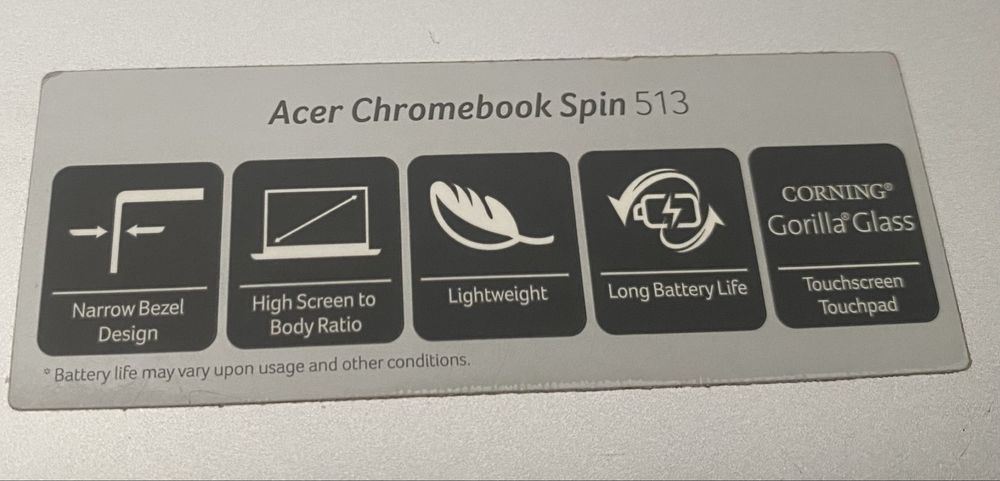 Acer Chromebook Spin 513