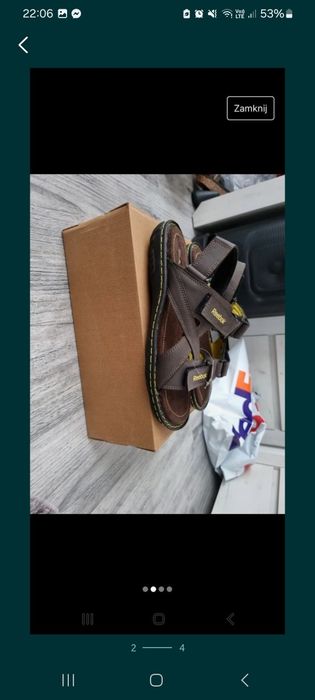 męskie sandały reebok 40,5