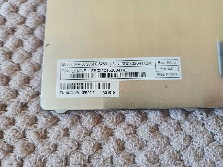 Клавиатура для ASUS K70A , X70A MP-07G76FO-5283