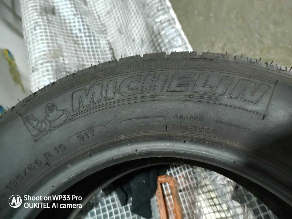 *Шини Michelin 195/65R15. 4шт. Літо 2024р (0193)
