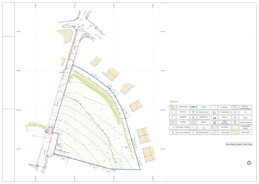 Terreno Urbano com PIP Aprovado | 6.047 m² | 5 Moradias Unifamiliares | Canelas – Vila Nova de Gaia