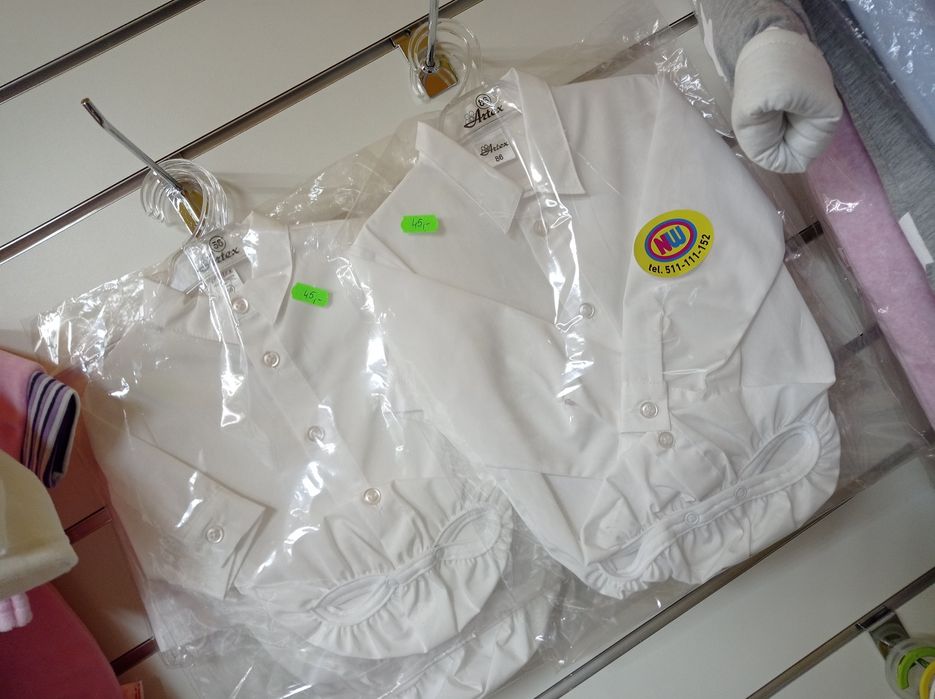 Koszulobody NOWE ubranka na Chrzest Święty