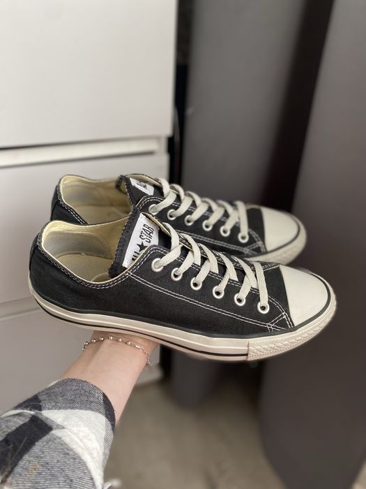 чорні кеди Converse Chuck Taylor All Star Ox M9166C