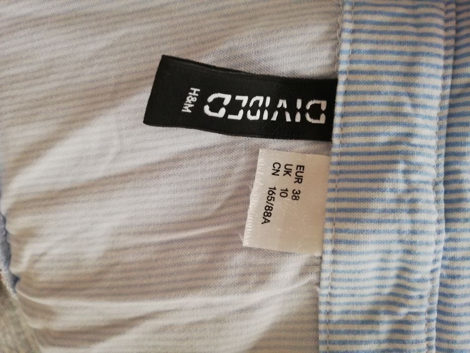 Sukienka koszulowa M 38 H&M