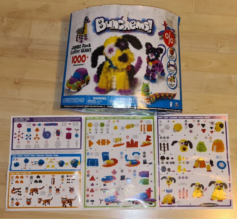 Rzepy zabawka Bunchems