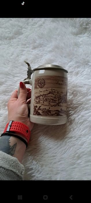 Kufel /pokal do piwa,vintage, Carolus Magnus,piękny