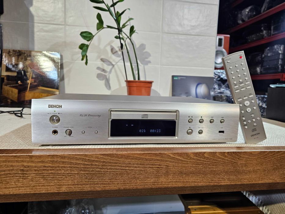 CD-програвач Denon DCD-710AE 24-бітний/192 кГц ЦАП + пульт