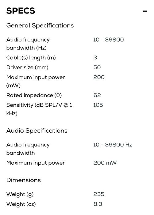Headphone open back AKG K701