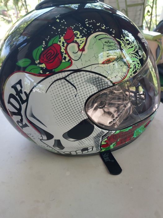 Kask na motor- quad..