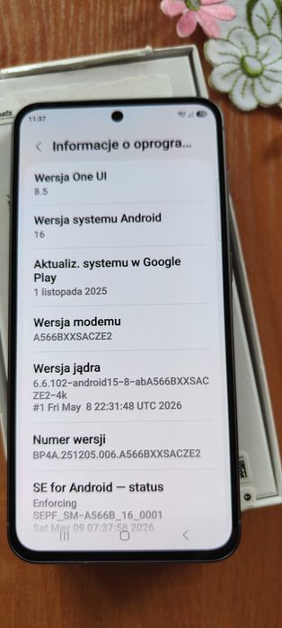 Telefon Samsung Galaxy A56 ,8gb,256 Nowy