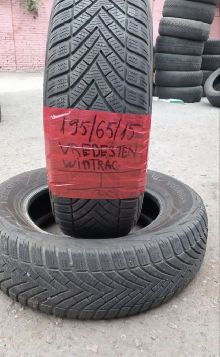 195 65 15 зима 23 пары  по 2 штуке протектор 80/90%