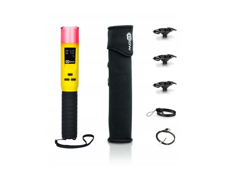NOWY Policyjny Alkomat Przesiewowy Bezustnikowy iBlow Profesjonalny