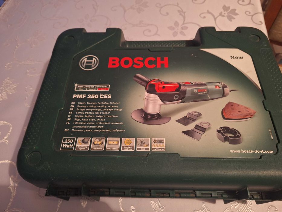 Urządzenie wielofunkcyjne  bosch PMF 250 CES 250W, walizka