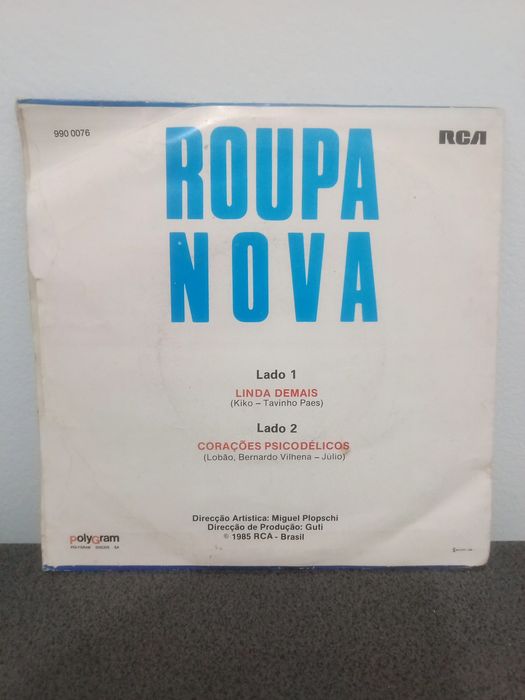 Vinil single Roupa Nova, Linda de Mais