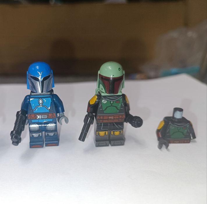 LEGO Star Wars Mandalorian, Ahsoka, Boba Fett – zestaw figurek