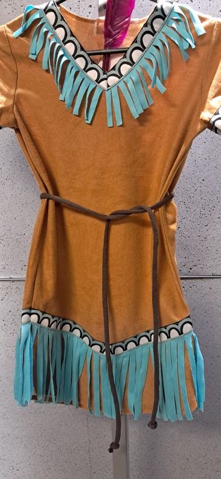 Strój przebranie kostium Indianka