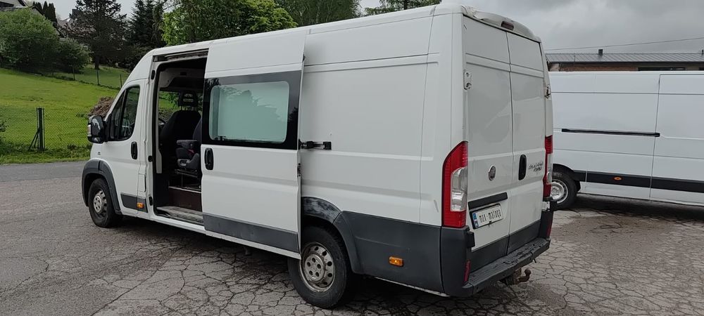 Fiat Ducato brygadówka 6 osobowy iveco max L4 H2 doka brygadowy