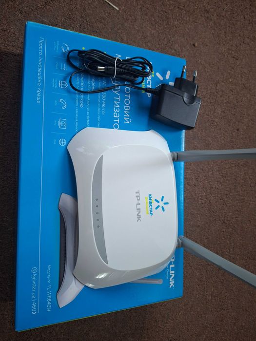 Роутер TP-LINK TL-WR840N розлочен