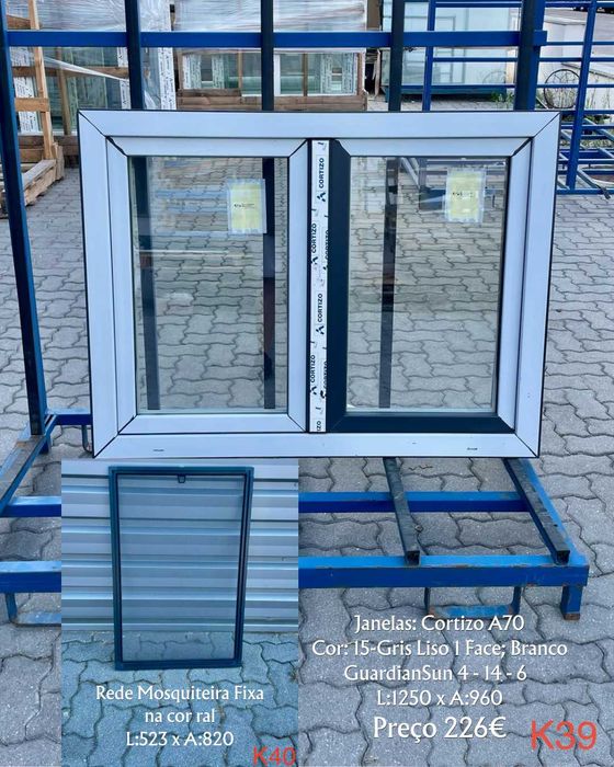 Janelas PVC Cortizo