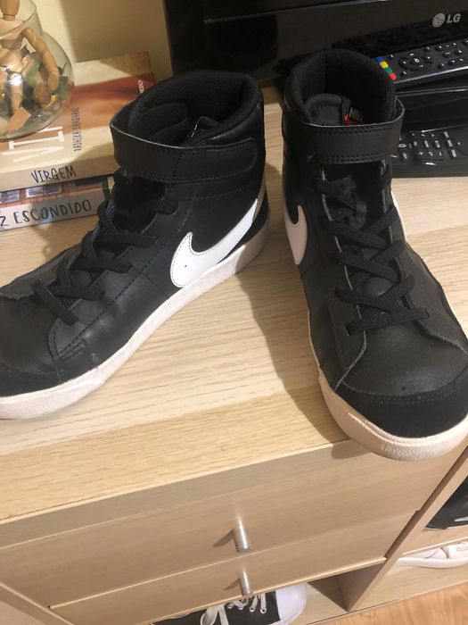 Tênis Nike blazer mid pretos
