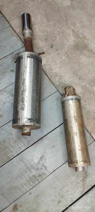 Глушитель прямоток( две банки) на Ланос или под проект