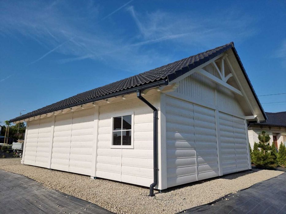 Wiata drewniana PREMIUM 7×10 m | Montaż | Drewno C24 | CNC